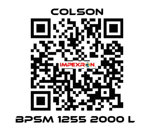 BPSM 1255 2000 L  Colson