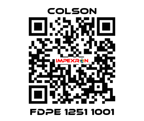 FDPE 1251 1001 Colson