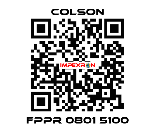 FPPR 0801 5100 Colson