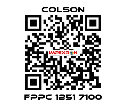 FPPC 1251 7100 Colson
