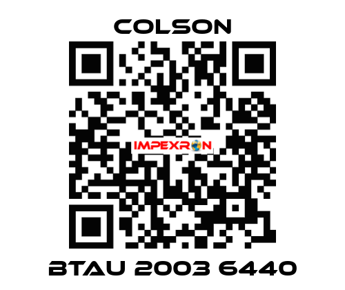 BTAU 2003 6440 Colson