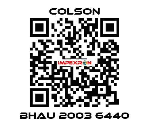 BHAU 2003 6440 Colson