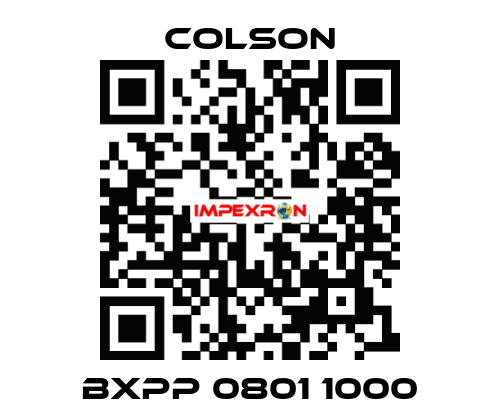 BXPP 0801 1000 Colson