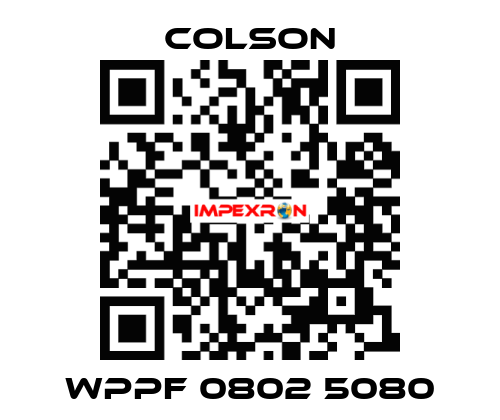 WPPF 0802 5080 Colson
