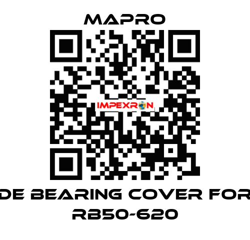 DE bearing cover for RB50-620 Mapro