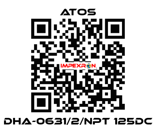 DHA-0631/2/NPT 125DC Atos