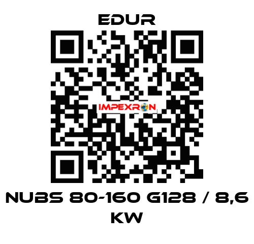 NUBS 80-160 G128 / 8,6 kW Edur