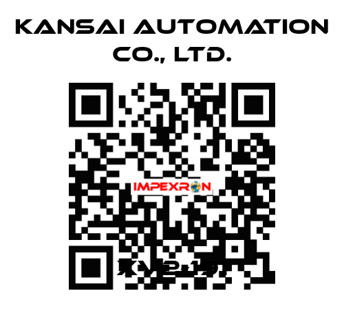 XV2-191 KANSAI Automation Co., Ltd.