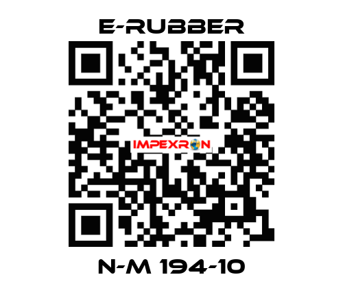 N-M 194-10 e-rubber