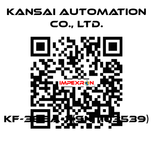 KF-386A-1 (SN 1103539) KANSAI Automation Co., Ltd.