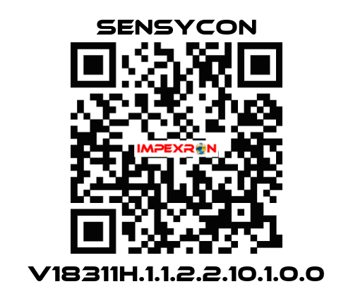 V18311H.1.1.2.2.10.1.0.0 SENSYCON
