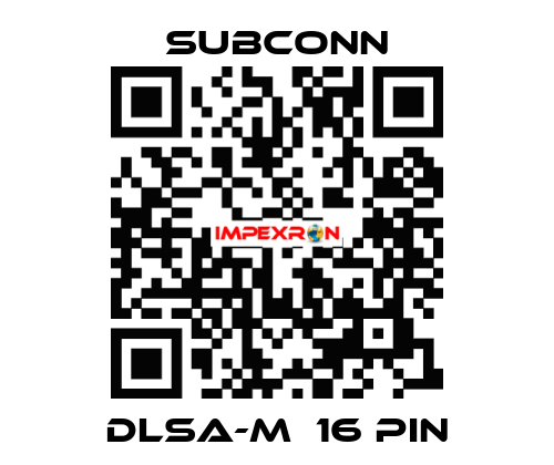 DLSA-M  16 pin SubConn
