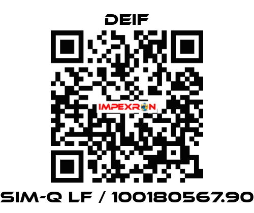 SIM-Q LF / 100180567.90 Deif