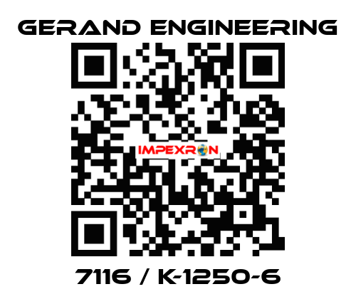 7116 / K-1250-6 Gerand Engineering
