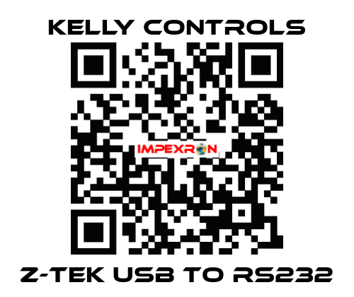 Z-TEK USB TO RS232 Kelly Controls