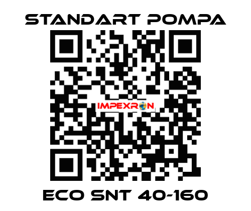 ECO SNT 40-160 STANDART POMPA