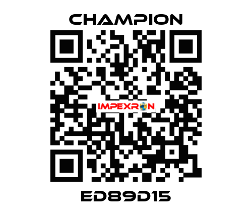 ED89D15 Champion