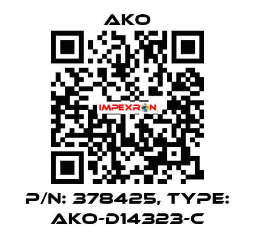 P/N: 378425, Type: AKO-D14323-C AKO