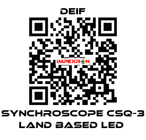 SYNCHROSCOPE CSQ-3 LAND BASED LED  Deif