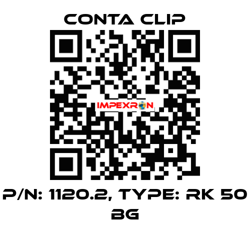 P/N: 1120.2, Type: RK 50 BG Conta Clip