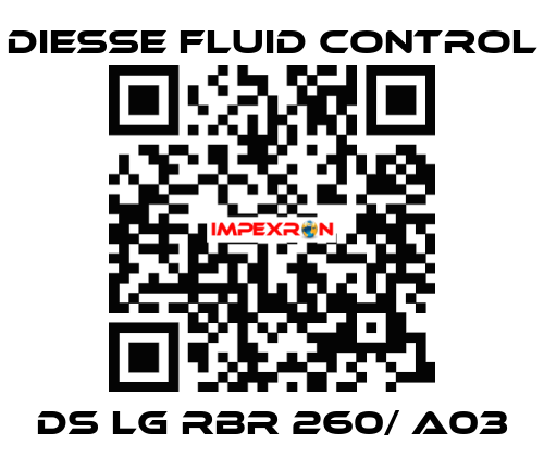 DS LG RBR 260/ A03 DIESSE Fluid Control