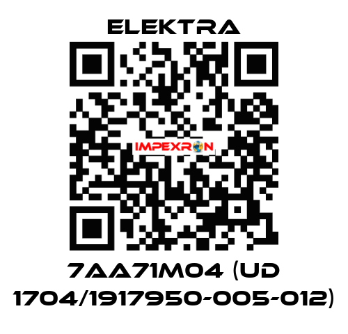 7AA71M04 (UD 1704/1917950-005-012) ELEKTRA