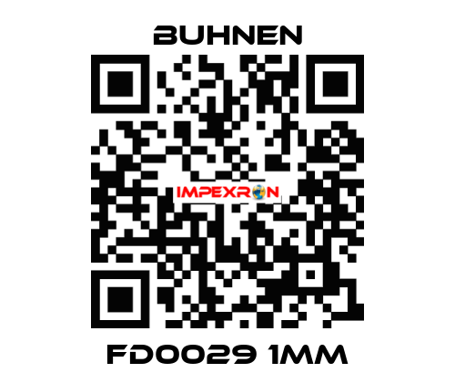 FD0029 1mm Buhnen