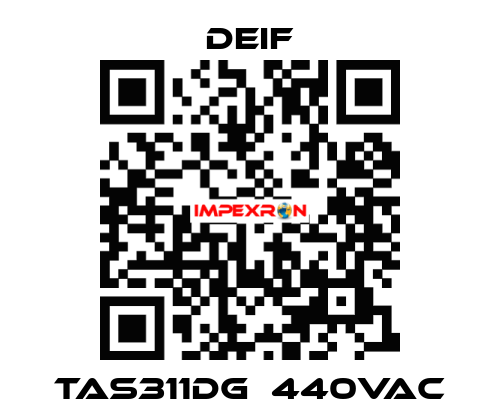 TAS311DG  440VAC Deif
