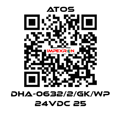 DHA-0632/2/GK/WP 24VDC 25 Atos