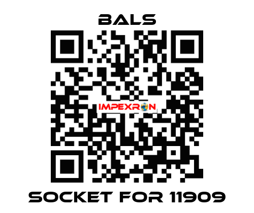 socket for 11909 Bals