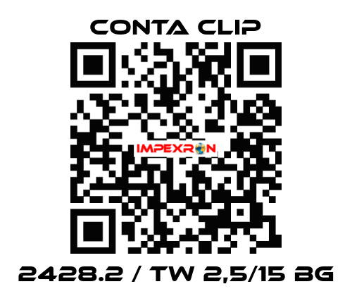 2428.2 / TW 2,5/15 BG Conta Clip