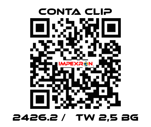 2426.2 /   TW 2,5 BG Conta Clip