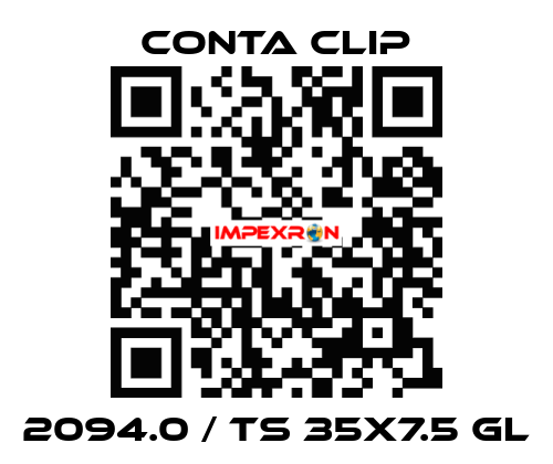 2094.0 / TS 35x7.5 GL Conta Clip