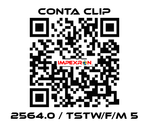 2564.0 / TSTW/F/M 5 Conta Clip