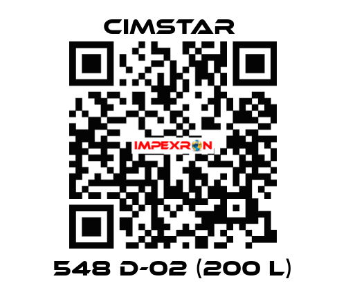 548 D-02 (200 l) Cimstar 
