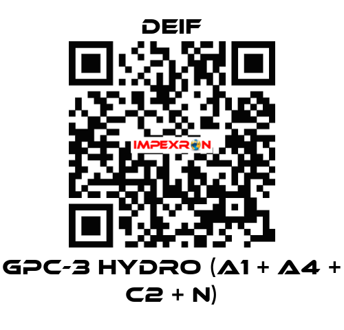 GPC-3 Hydro (A1 + A4 + C2 + N) Deif