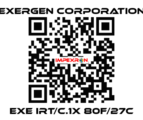 EXE IRT/C.1X 80F/27C Exergen Corporation