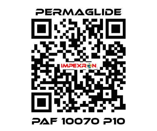 PAF 10070 P10 Permaglide