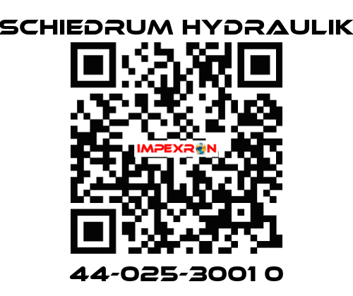 44-025-3001 0 SCHIEDRUM HYDRAULIK
