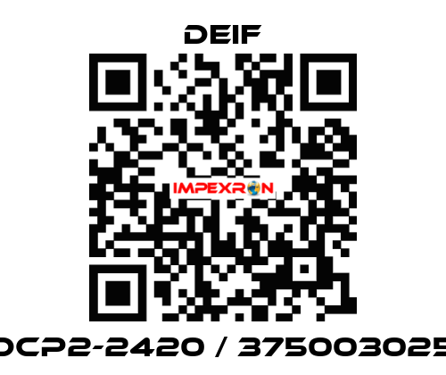 DCP2-2420 / 375003025 Deif