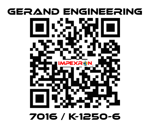 7016 / K-1250-6 Gerand Engineering