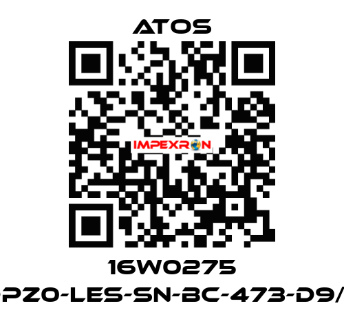 16W0275 DPZ0-LES-SN-BC-473-D9/E Atos