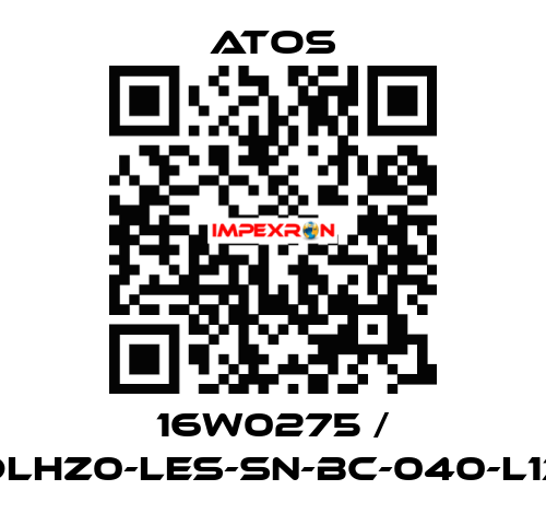 16W0275 / DLHZ0-LES-SN-BC-040-L13 Atos