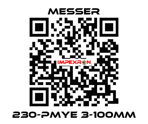 230-PMYE 3-100mm Messer