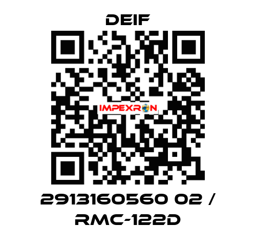 2913160560 02 / RMC-122D Deif