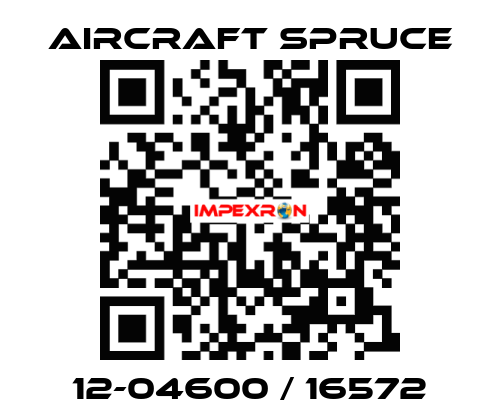 12-04600 / 16572 Aircraft Spruce