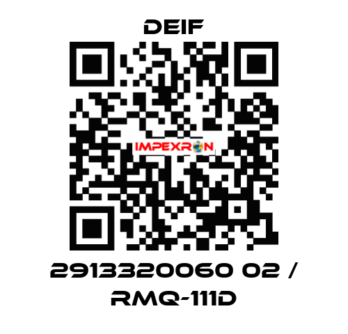 2913320060 02 / RMQ-111D Deif