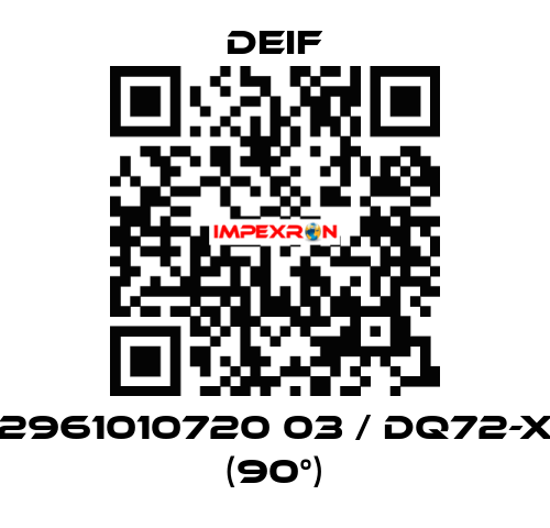 2961010720 03 / DQ72-x (90°) Deif