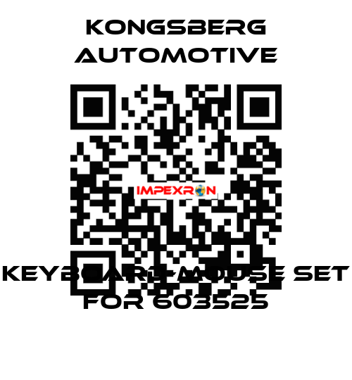 KEYBOARD-MOUSE SET for 603525 Kongsberg Automotive