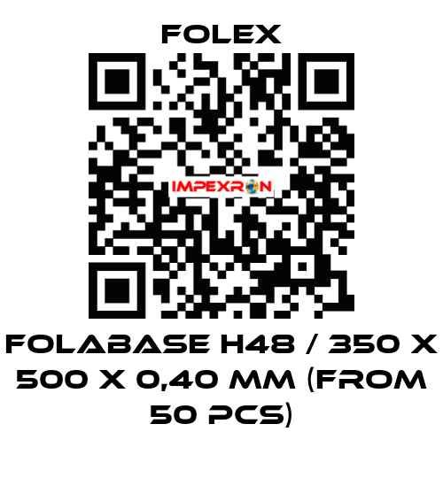 Folabase H48 / 350 x 500 x 0,40 mm (from 50 pcs) Folex